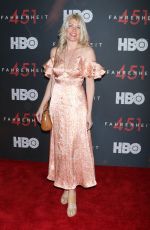 MEREDITH OSTROM at Fahrenheit 451 Premiere in New York 05/08/2018