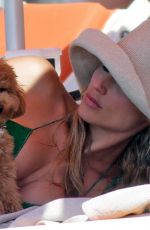 MICHELLE HUNZIKER in Bikini at Varigotti Beach 05/13/2018