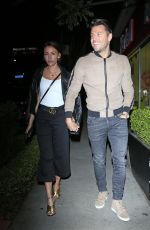 MICHELLE KEEGAN at Il Piccolino in West Hollywood 05/01/2018