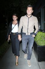 MICHELLE KEEGAN at Il Piccolino in West Hollywood 05/01/2018