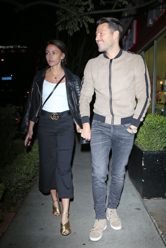 MICHELLE KEEGAN at Il Piccolino in West Hollywood 05/01/2018