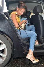 MICHELLE KEEGAN in Jeans Leaves BBC Radio in London 05/29/2018