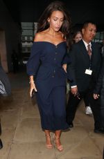 MICHELLE KEEGAN Leaves The One Show in London 05/29/2018