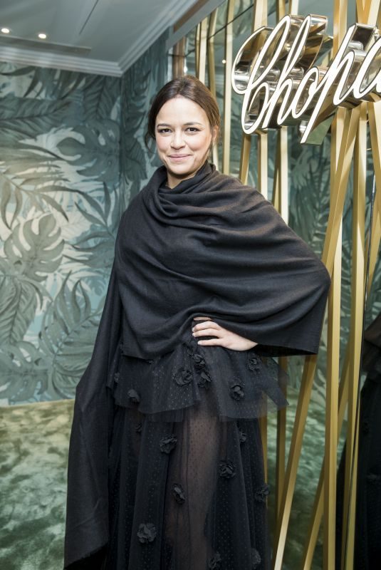 MICHELLE RODRIGUEZ at Chopard Trophy Photocall at 2018 Cannes Film Festival 05/14/2018