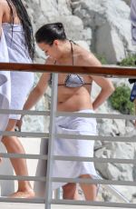 MICHELLE RODRIGUEZ in Bikini at Eden Roc Hotel in Antibes 05/14/2018