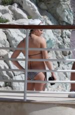 MICHELLE RODRIGUEZ in Bikini at Eden Roc Hotel in Antibes 05/14/2018