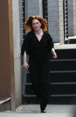 MICHELLE WILLIAMS and JULIANNE MOORE on the Set of After the Wedding in New York 05/29/2018