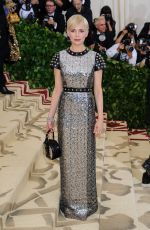MICHELLE WILLIAMS at MET Gala 2018 in New York 05/07/2018