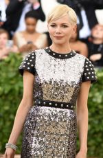 MICHELLE WILLIAMS at MET Gala 2018 in New York 05/07/2018