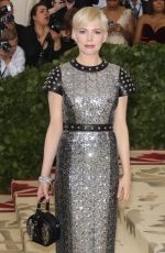 MICHELLE WILLIAMS at MET Gala 2018 in New York 05/07/2018