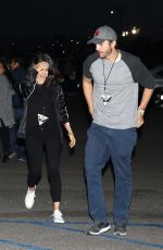 MILA KUNIS and Ashton Kutchner Arrives at U2 Concert in Inglewood 05/16/2018
