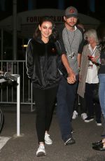 MILA KUNIS and Ashton Kutchner Arrives at U2 Concert in Inglewood 05/16/2018