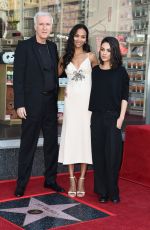 MILA KUNIS at Zoe Saldana Star on the Hollywood Walk of Fame Ceremnoy in Los Angeles 05/03/2018