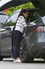 MILA KUNIS Out and About in Los Angeles 05/02/2018