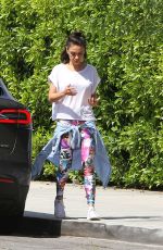 MILA KUNIS Out and About in Los Angeles 05/10/2018