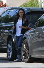 MILA KUNIS Out and About in Los Angeles 05/23/2018