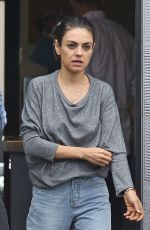 MILA KUNIS Out for Coffiee in Burbanka 05/24/2018