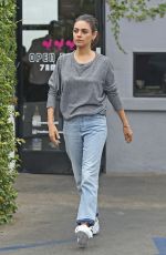 MILA KUNIS Out for Coffiee in Burbanka 05/24/2018