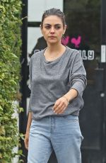MILA KUNIS Out for Coffiee in Burbanka 05/24/2018