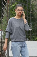 MILA KUNIS Out for Coffiee in Burbanka 05/24/2018