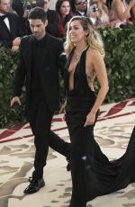 MILEY CYRUS at MET Gala 2018 in New York 05/07/2018
