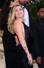 MILEY CYRUS at MET Gala 2018 in New York 05/07/2018