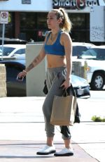 MILEY CYRUS Heading to a Nail Salon in Los Angeles 05/05/2018