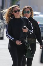 MILEY CYRUS Leaves Granville Restaurant in Studio City 05/15/2018