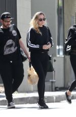 MILEY CYRUS Leaves Granville Restaurant in Studio City 05/15/2018