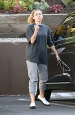 MILEY CYRUS Out and About in Los Angeles 05/04/2018