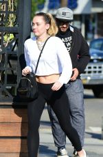 MILEY CYRUS Out and About in Los Angeles 05/23/2018