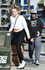 MILEY CYRUS Out and About in Los Angeles 05/23/2018
