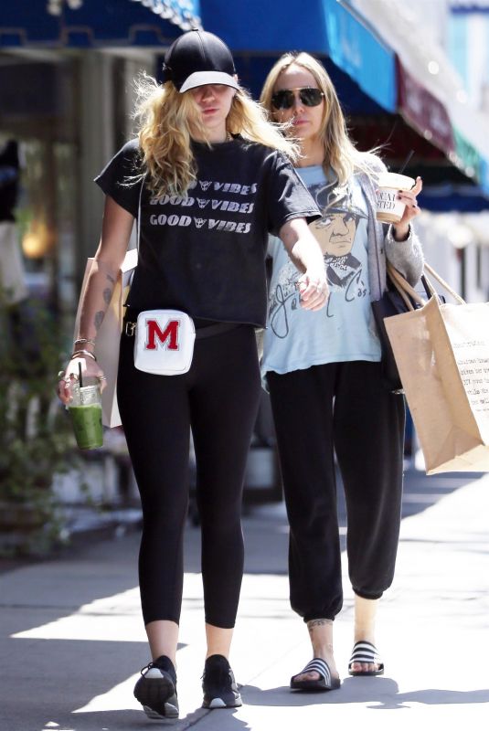 MILEY CYRUS Out Shopping in Studio City 05/16/2018
