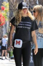 MILEY CYRUS Out Shopping in Studio City 05/16/2018