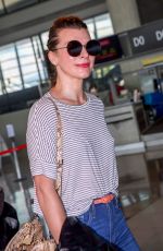 MILLA JOVOVICH at Nice Airport 05/18/2018