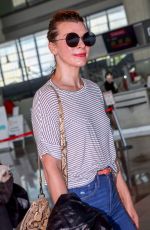 MILLA JOVOVICH at Nice Airport 05/18/2018