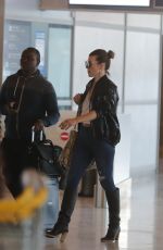 MILLA JOVOVICH at Roissy Airport in Paris 05/19/2018