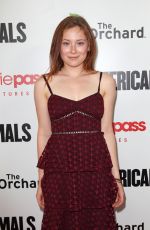 MINA SUNDWALL at American Animals Premiere in New York