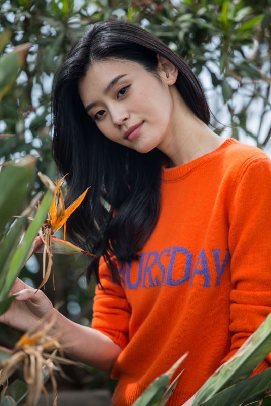 MING XI Outside Hotel Martinez in Cannes 05/12/2018