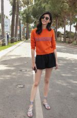 MING XI Outside Hotel Martinez in Cannes 05/12/2018