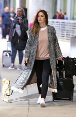 MINKA KELLY Arrives with Her Dog in Toronto 05/21/2018