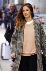 MINKA KELLY Arrives with Her Dog in Toronto 05/21/2018