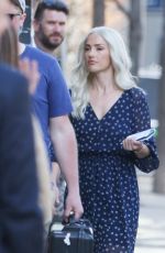 MINKA KELLY on the Set of Titans in Toronto 05/09/2018