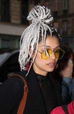 MIRANDA RAE MAYO Arrives at Her Hotel in Paris 05/13/2018