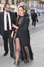 MIRANDA RAE MAYO Arrives at Her Hotel in Paris 05/13/2018