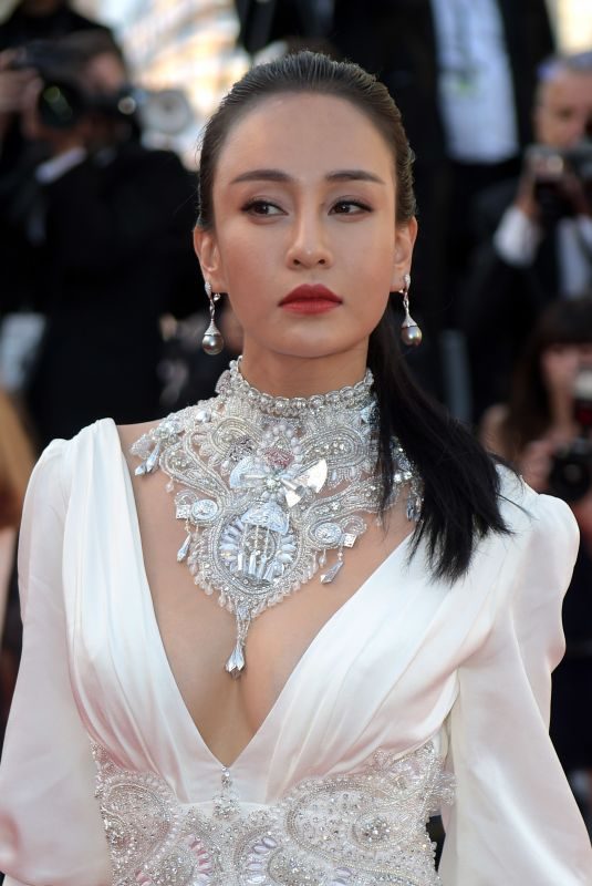 MIYA MUQI at Ash is Purest White Premiere at Cannes Film Festival 05/11/2018