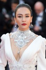 MIYA MUQI at Ash is Purest White Premiere at Cannes Film Festival 05/11/2018