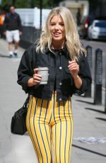 MOLLIE KING Arrives at BBC Radio in London 05/14/2018