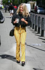 MOLLIE KING Arrives at BBC Radio in London 05/14/2018