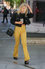 MOLLIE KING Arrives at BBC Radio in London 05/14/2018